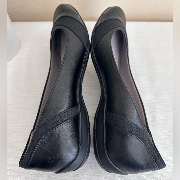 Life Stride Dig Black Faux Leather Soft System Slip In Loafers Women’s 9.5W - Picture 9 of 15